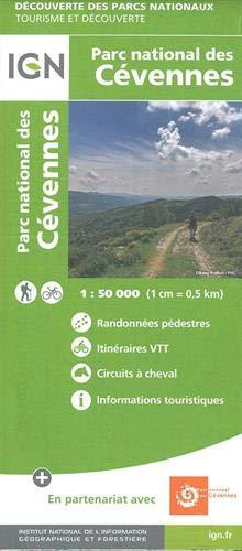 Parc National Cévennes 1:50000: IGN Freizeitkarte