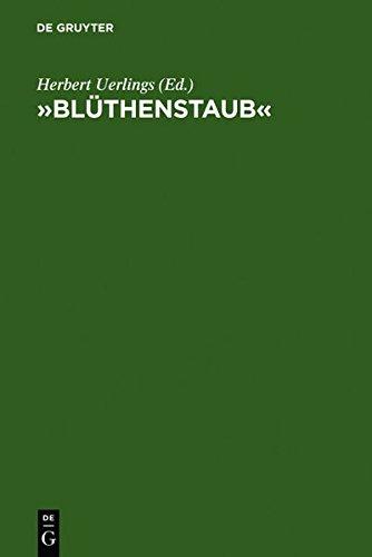 Blüthenstaub. Rezeption und Wirkung des Werkes von Novalis