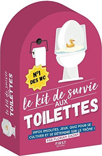 Le kit de survie aux toilettes : infos insolites, jeux, quiz pour se cultiver et se détendre sur le trône !