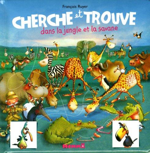 Cherche et trouve dans la jungle et la savane