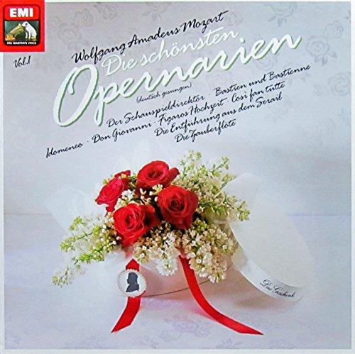 Die schönsten Opernarien von Wolfgang Amadeus Mozart (deutsch gesungen), Vol. 1 [Vinyl Schallplatte] [2 LP Box-Set]