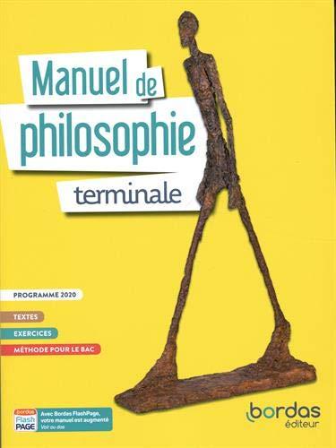 Manuel de philosophie terminale : programme 2020