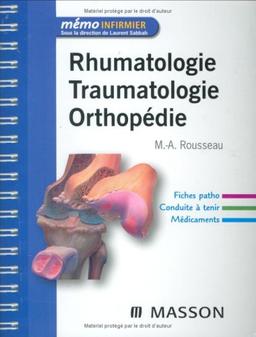 Rhumatologie-traumatologie-orthopédie