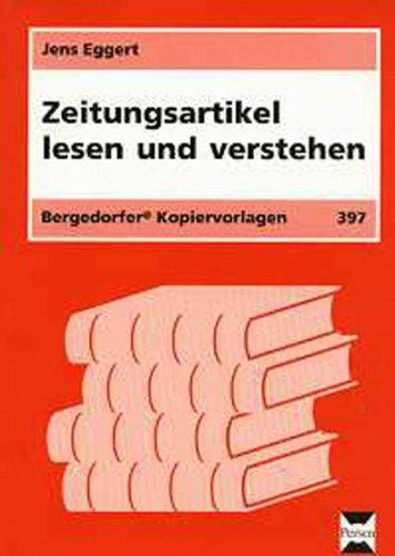 Zeitungsartikel lesen und verstehen: 5. - 7. Schuljahr