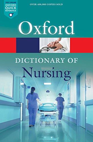 A. Martin, E: Dictionary of Nursing (Oxford Quick Reference)