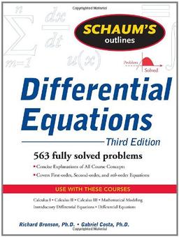 Schaum's Outline of Differential Equations (Schaum's Outlines)