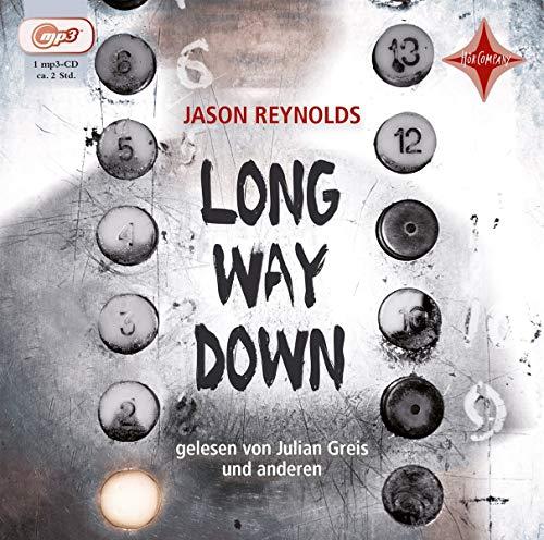 Long Way Down: Aus dem Englischen von Petra Bös, gelesen von Julian Greis u.a., 1 mp3 CD, ca. 2 Std.