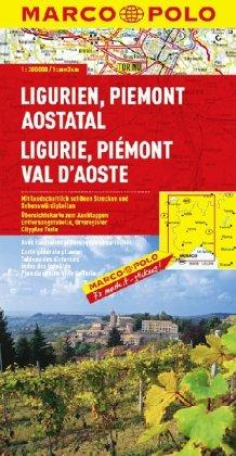 Italien. 1:300000 / Ligurien /Piemont /Aostatal: Italien Blatt 1