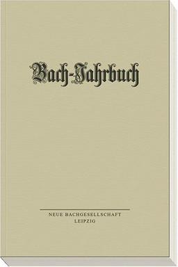 Bach-Jahrbuch 2005. 91. Jahrgang 2005