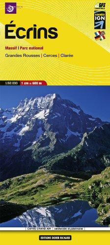 Libris Wanderkarte 05. Ecrins - Massif, parc national et Grandes Rousses - Cerces - Clarée 1 : 60 000