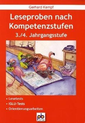 Leseproben nach Kompetenzstufen: 3./4. Jahrgangsstufe