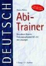 Der Abi-Trainer, Deutsch, Grundkurs Bayern