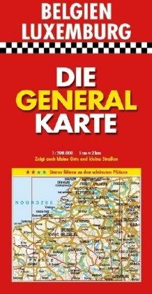 Die Generalkarte Belgien/Luxemburg 1:200 000