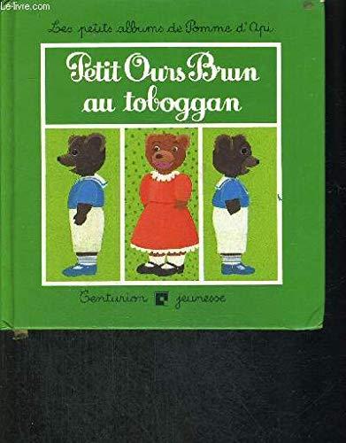 Petit Ours brun au toboggan