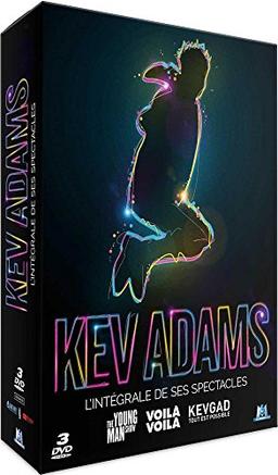 Coffret kev adams 3 spectacles : kevgad, tout est possible ; young man show ; voilà voilà [FR Import]