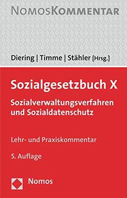 Sozialgesetzbuch X: Sozialverwaltungsverfahren und Sozialdatenschutz