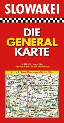 Die Generalkarte Slowakei 1:200 000