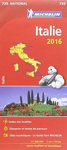 Carte Italie 2016 Michelin