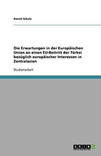 Die Erwartungen in der Europäischen Union an einen EU-Beitritt der Türkei bezüglich europäischer Interessen in Zentralasien