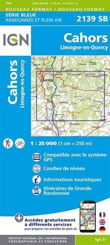 Cahors.Limogne-en-Quercy 1:25 000