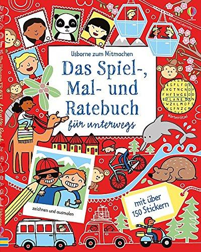 Das Spiel-, Mal- und Ratebuch für unterwegs