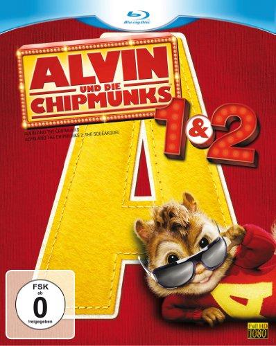 Alvin und die Chipmunks - Teil 1+2 [Blu-ray]