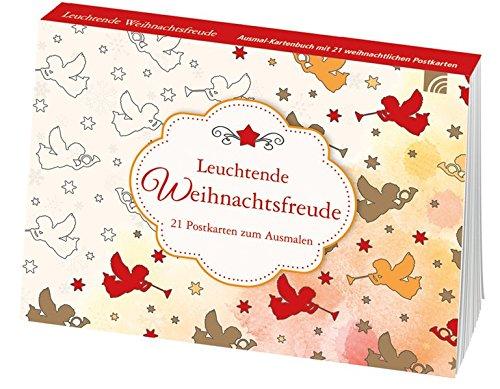 Leuchtende Weihnachtsfreude: Postkarten zum Ausmalen