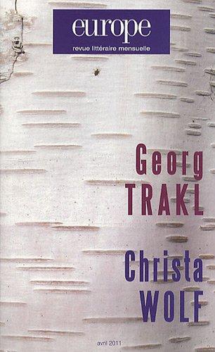 Europe, n° 984. Georg Trakl