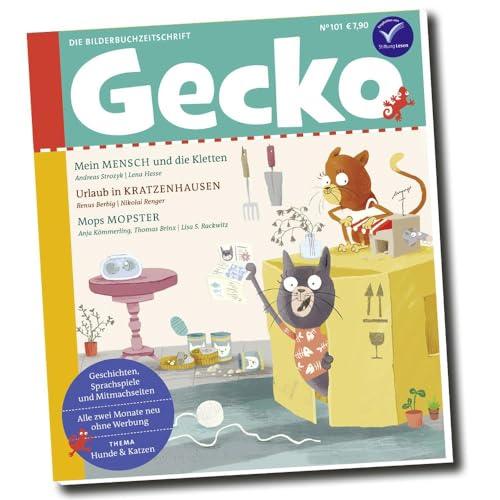 Gecko Kinderzeitschrift Band 101: Thema: Hunde und Katzen