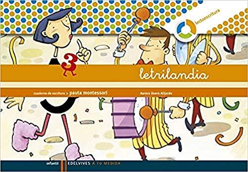 Cuaderno de escritura 3: Pauta Montessori (A tu medida (Entorno lógica matemática))