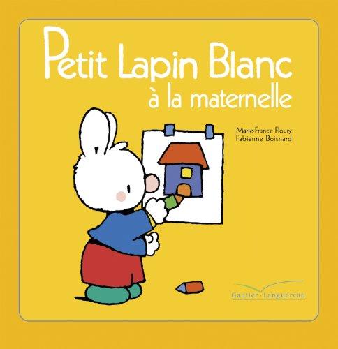 Petit Lapin blanc à la maternelle