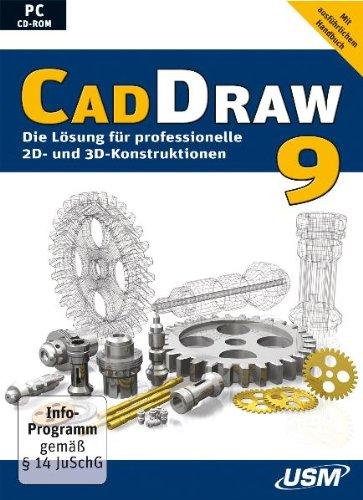 CAD Draw 9 - Das leistungsstarke CAD-Programm für 2D- und 3D-Konstruktionen (CD-ROM)