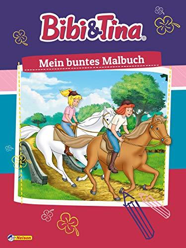 Bibi und Tina: Mein buntes Malbuch: 80 Ausmalseiten (Bibi & Tina)