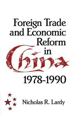 Foreign Trade and Economic Reform in China 1978-1990