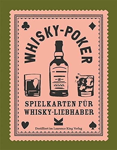 Laurence King Verlag Whisky-Poker Kartenspiel, Pink