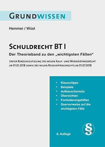 Grundwissen - Schuldrecht BT I (Skripten - Öffentliches Recht)