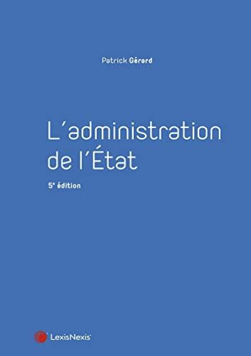 L'administration de l'Etat