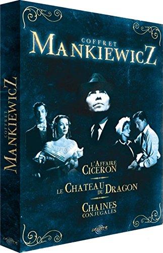 Coffret Joseph L. Mankiewicz 3 DVD - L'Affaire Ciceron / Le Château du dragon / Chaînes conjugales [FR Import]