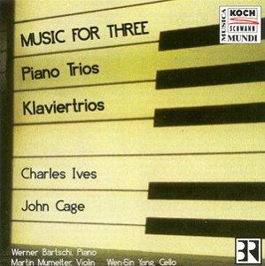 Music For Three (Klaviertrios von Ives und Cage)