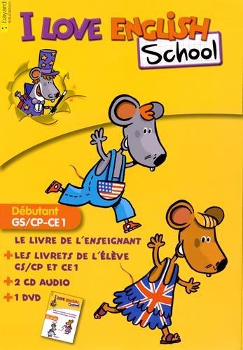 I love English school, débutant GS-CP-CE1