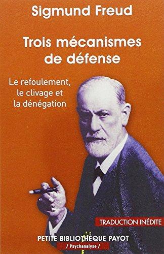 Trois mécanismes de défense : le refoulement, le clivage et la dénégation