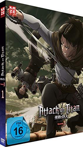 Attack on Titan - Staffel 3 - Vol.1 - [DVD]