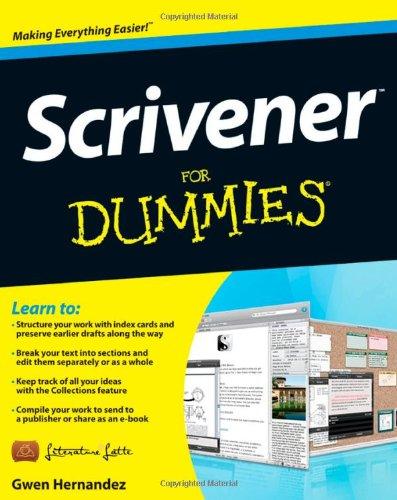 Scrivener For Dummies