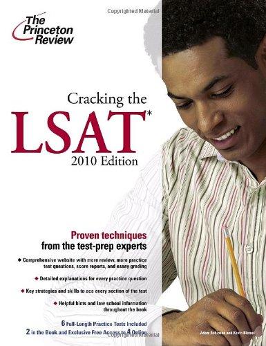 Cracking the LSAT, 2010 Edition (Graduate School Test Preparation)