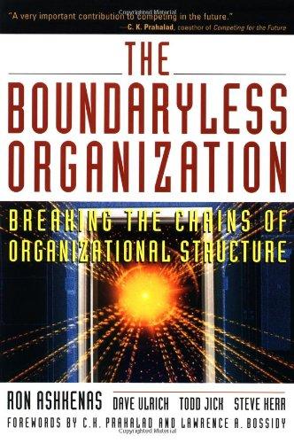 The Boundaryless Organization: Breaking the Chains of Organizational Structure