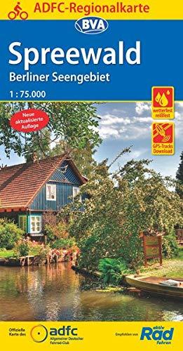 ADFC-Regionalkarte Spreewald /Berliner Seengebiet mit Tagestouren-Vorschlägen, 1:75.000, reiß- und wetterfest, GPS-Tracks Download (ADFC-Regionalkarte 1:75000)