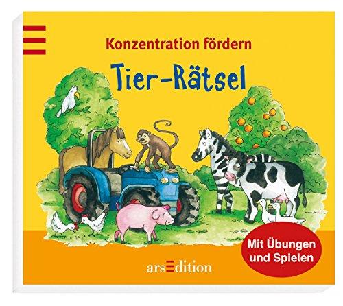 Konzentration fördern Tier-Rätsel