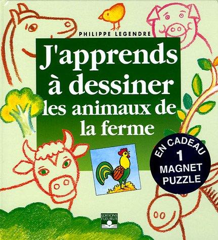 Les animaux de la ferme : Avec un magnet puzzle