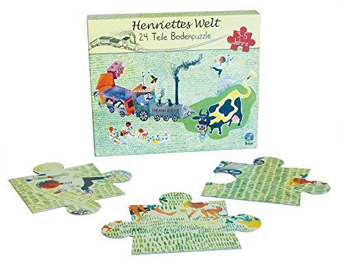 Henriettes Welt Bodenpuzzle 24Teile: Henriette Bimmelbahn