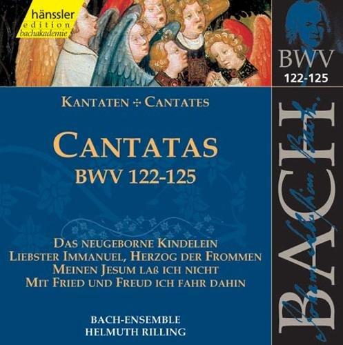 Edition Bachakademie Vol. 39 (Geistliche Kantaten BWV 122-125)